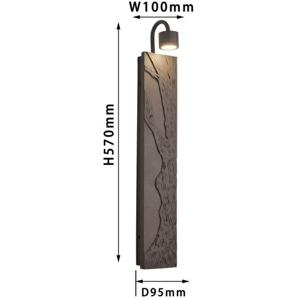 Настенный светильник Exemplum 4128-1W