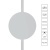 A1163PL-1WH Трековый магнитный светодиодный светильник Arte Lamp Rapid 48V CRI90+ 3000К 250Лм 120° 5Вт