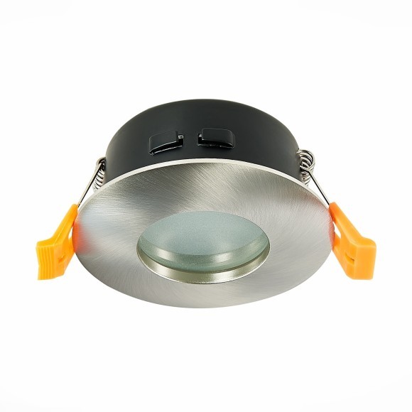 ST213.118.01 Св-к встр. Никель GU10 1*50W IP44 D84xH50 220V Без ламп Встраиваемые светильники ST213.118.01 Св-к встр. Никель GU10 1*50W IP44 D84xH50 220V Без ламп Встраиваемые светильники