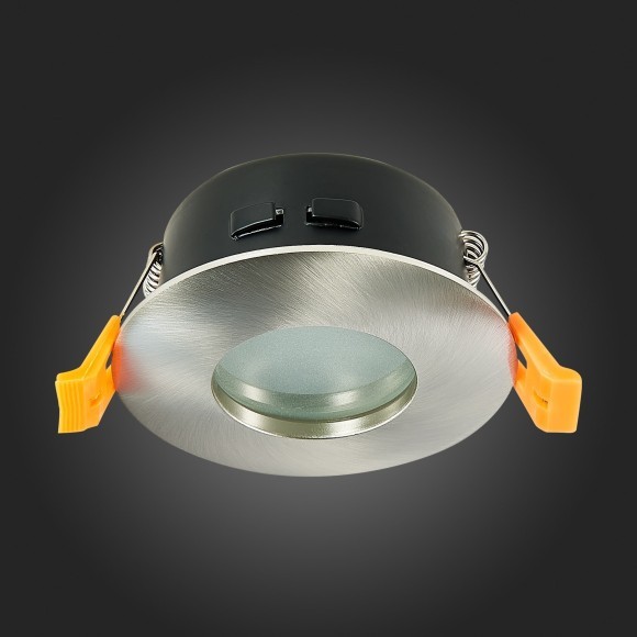 ST213.118.01 Св-к встр. Никель GU10 1*50W IP44 D84xH50 220V Без ламп Встраиваемые светильники ST213.118.01 Св-к встр. Никель GU10 1*50W IP44 D84xH50 220V Без ламп Встраиваемые светильники