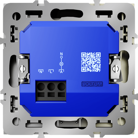VLS010704 Выключатель карточный (питания) для отеля 16 ампер (3500 Ватт) шелкового цвета VOLTUM S70 (шелк)