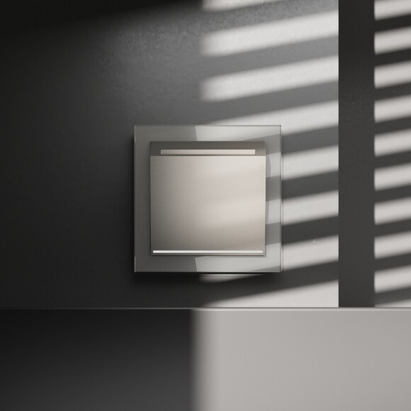 VLS010704 Выключатель карточный (питания) для отеля 16 ампер (3500 Ватт) шелкового цвета VOLTUM S70 (шелк)