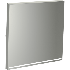 VLS000205 Клавиша стального цвета для выключателя и переключателя одноклавишного с подсветкой VOLTUM S70 (сталь)