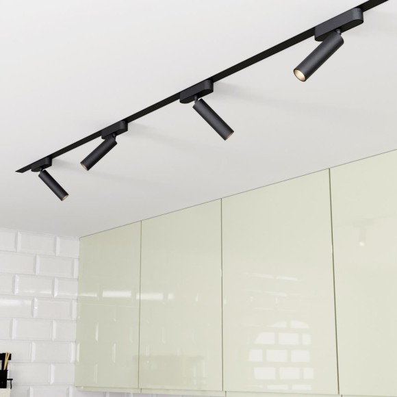 359084 Трековый магнитный светодиодный светильник Novotech SMAL 48V CRI90+ 4000К 630Лм 24° 7W