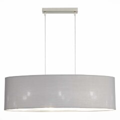 SLE300533-03 Светильник подвесной Никель/Серый, Серебристый E27 3*40W BRESCIA