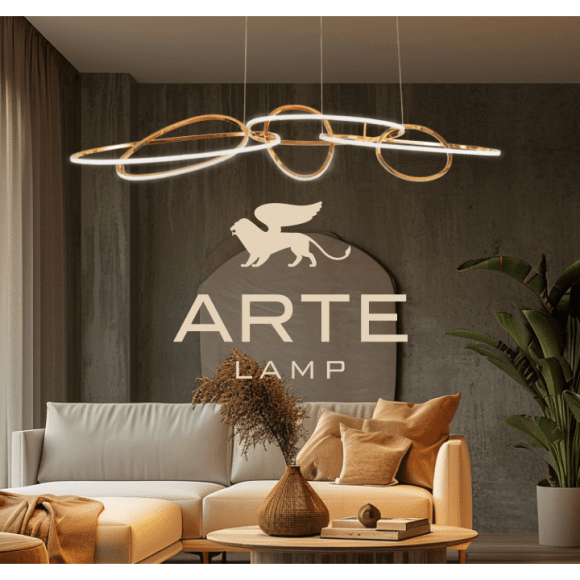 Подвесная люстра Arte Lamp ORACLE A2964SP-75PB Подвесная люстра Arte Lamp ORACLE A2964SP-75PB