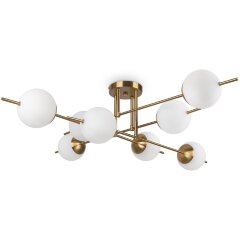 Люстра на штанге Freya FR5205PL-08BS Damask под лампы 8xE27 60W