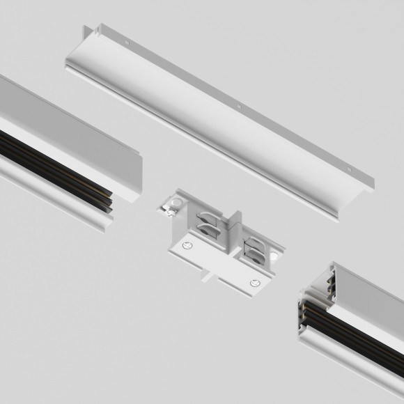 Прямой соединитель трехфазных шинопроводов Maytoni TRA005CI-31W