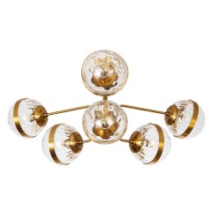 Люстра потолочная Arte Lamp A7770PL-6PB DELACRUA под лампы 6xE14 40W Люстра потолочная Arte Lamp A7770PL-6PB DELACRUA под лампы 6xE14 40W