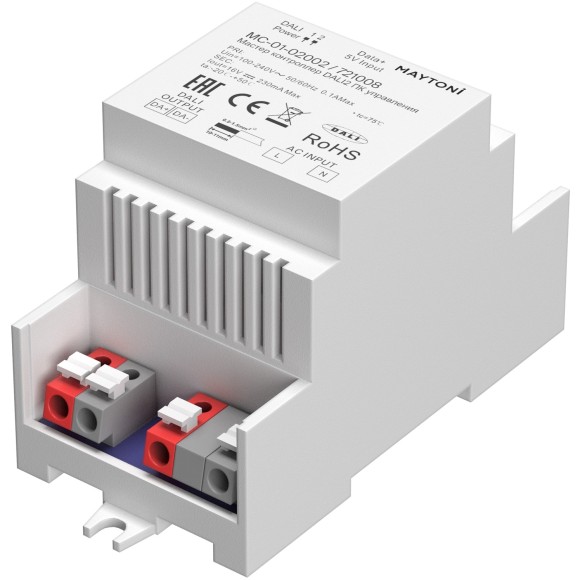 Мастер-контроллер DALI 1канал 230VAC 230mA DIN 721008