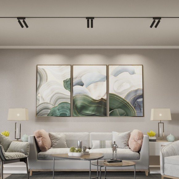 359252 Трековый магнитный светодиодный светильник Novotech SMAL 48V CRI90+ 3000К 1260Лм 24° 14W