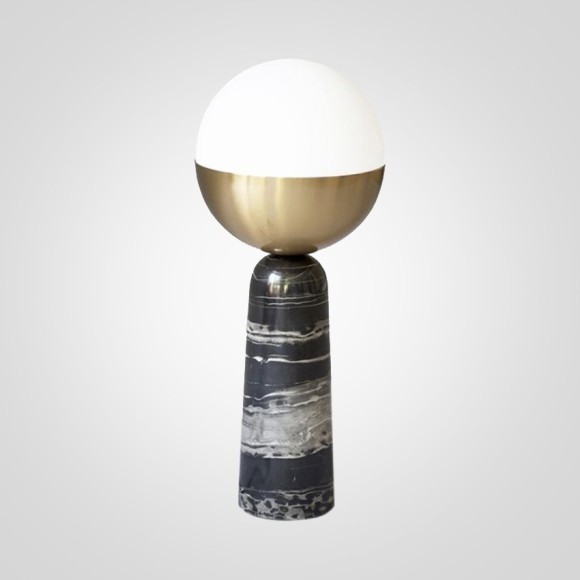 Настольная Лампа Marble Globe Black 168473-22 By Imperiumloft