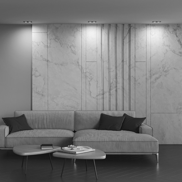 Встраиваемый светильник Maytoni DL024-2-02B Atom под лампы 2xGU10 50W