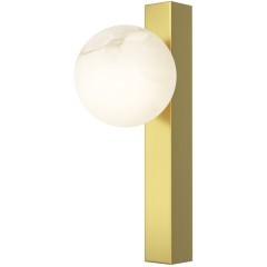 MOD464WL-L3BS3K Настенный латунный светодиодный светильник (бра) 3Вт, 3000К, 80CRI, 180° Maytoni Yora MOD464WL-L3BS3K Настенный латунный светодиодный светильник (бра) 3Вт, 3000К, 80CRI, 180° Maytoni Yora