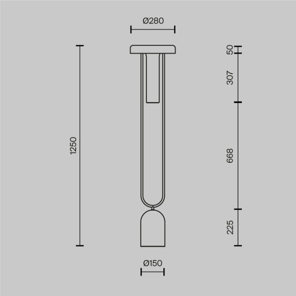 Напольный светильник (торшер) Maytoni MOD463FL-L24BS3K