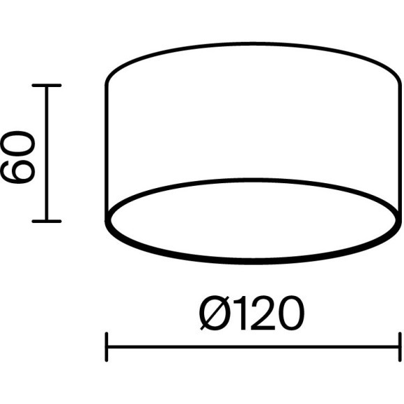 Потолочный светильник Technical C032CL-12W3K-RD-W