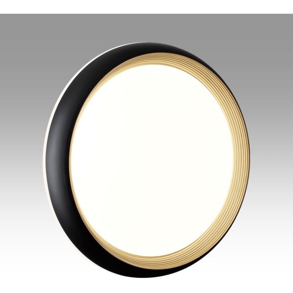 Cетильник LED 48Вт 4000К D380 IP43 Sonex TOFIQ BLACK 7651/DL