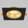 Светильник встраиваемый поворотный GU10 50W Черный/Матовое Золото IL.0029.0010-BMG