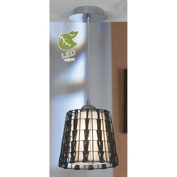 Подвесной светильник с 1 плафоном Lussole GRLSX-4176-01 Fenigli IP21 под лампу 1xE27 11W