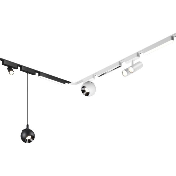 359095 Трековый магнитный светодиодный светильник Novotech SMAL 48V CRI90+ 4000К 800Лм 120° 10W