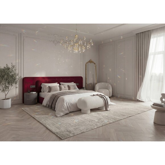 Freya FR6138PL-L30BS Люстра подвесная светодиодная, металл латунь, хрустальные подвески, диаметр 90см, макс. высота 150см, LED 30Вт 3000K 2400Лм CRI80 120° IP20 220В