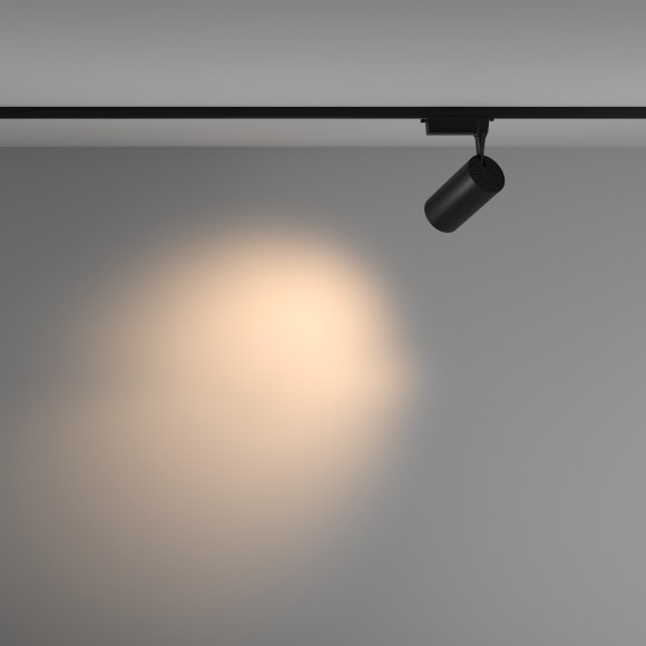 Однофазный двужильный светодиодный трековый светильник Maytoni Unity TR003-1-36W3K-M-B Vuoro 3000К 3450Лм CRI90+ 36° 36Вт