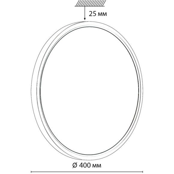 Настенно-потолочный светильник СОНЕКС Sonex OMEGA WHITE 7661/32L