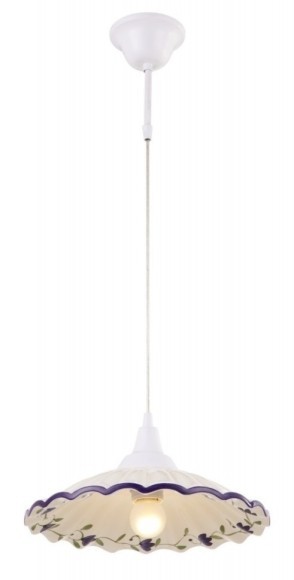 Подвесной светильник с 1 плафоном Arte Lamp A6473SP-1WH Anna под лампу 1xE27 40W