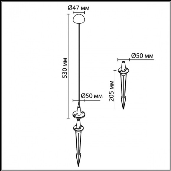 Уличный светильник IP65 LED 4W Odeon Light VERDE 7122/4GL Уличный светильник IP65 LED 4W Odeon Light VERDE 7122/4GL
