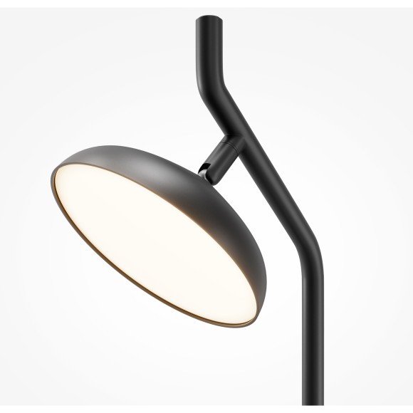 MOD451TL-L8B3K1 Черный настольный светильник с сенсорным диммированием и поворотным плафоном, 9Вт, 3000К, 90CRI, 120° Maytoni Vita