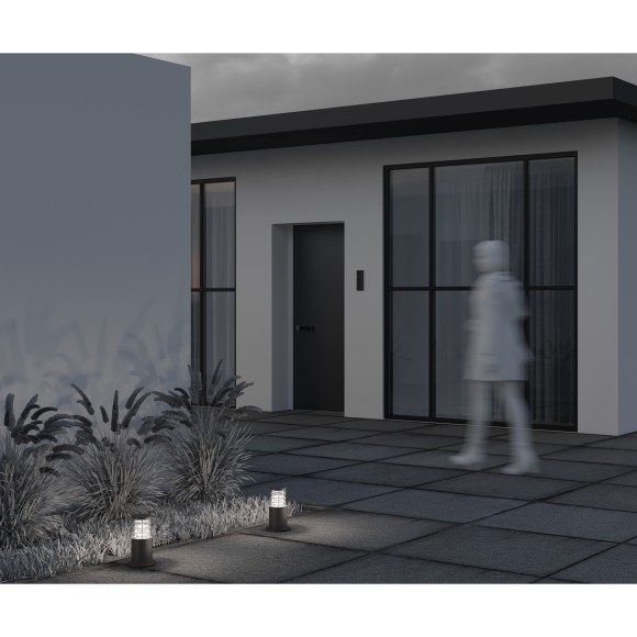 Уличный наземный светильник Maytoni O576FL-01GR Bronx IP54 под лампу 1xE27 60W