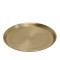 427027 FORLEYET Декоративная тарелка, сталь, цвет латунь, H25, Ø405
