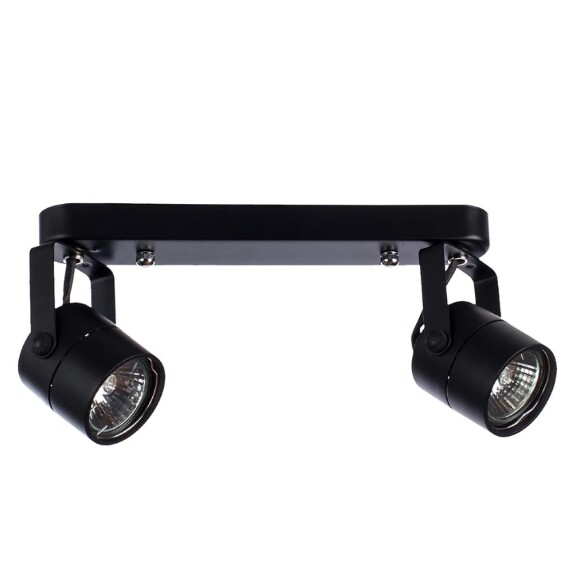 Спот настенный Arte Lamp A1311PL-2BK MIZAR под лампы 2xGU10 50W