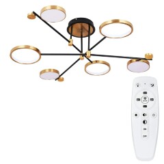 Люстра потолочная Arte Lamp A1364PL-6PB HOLLY светодиодная LED 60W Люстра потолочная Arte Lamp A1364PL-6PB HOLLY светодиодная LED 60W
