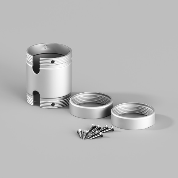 Коннектор соединительный для сращивания Nemo D25 серебро 20322