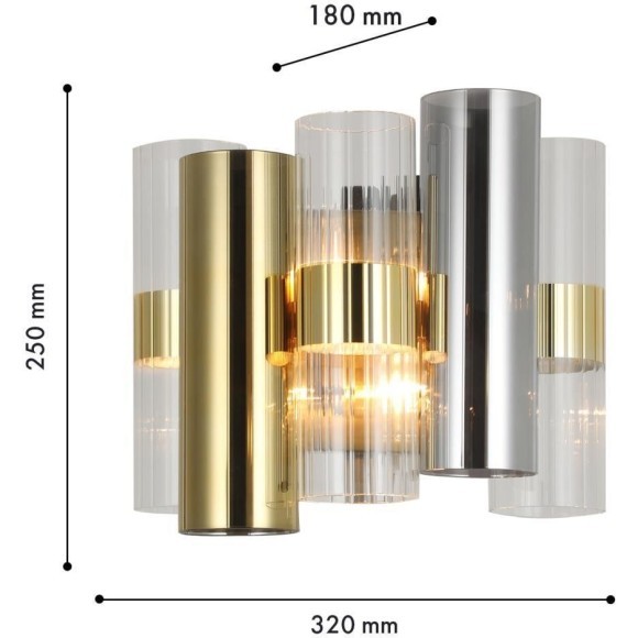 Настенный светильник Rulla 4477-2W Настенный светильник Rulla 4477-2W