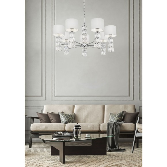 Люстра подвесная Maytoni DIA008PL-07CH Talento под лампы 7xE14 40W