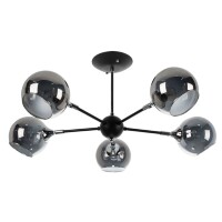 Люстра потолочная Arte Lamp A2708PL-5BK LAGOS под лампы 5xE27 60W