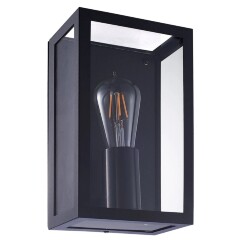 Уличный настенный светильник Arte Lamp A4569AL-1BK BELFAST IP44 под лампу 1xE27 60W