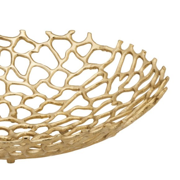 427492 KIMITSU Чаша декоративная золотая Ø380 H75 427492 KIMITSU Чаша декоративная золотая Ø380 H75