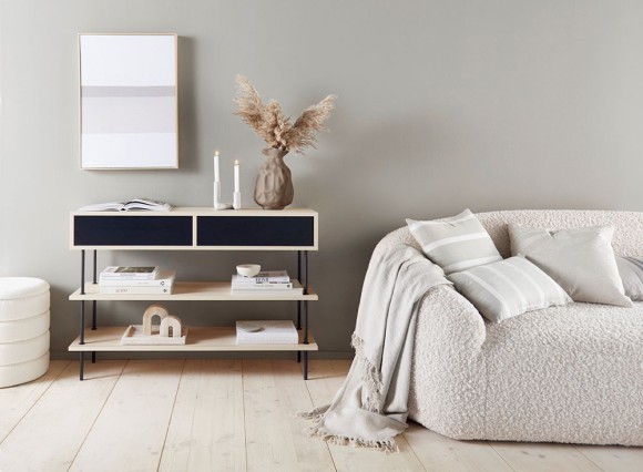 421147 TULUNAN Декоративная ваза L210 B205 H305 алюминий песочный металл коричневый