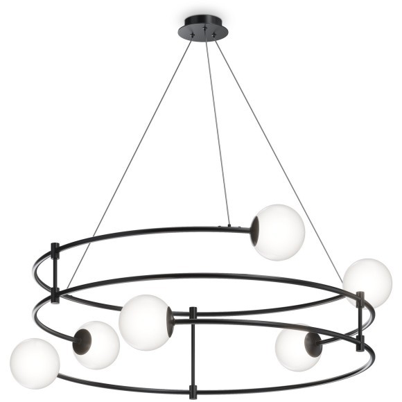 Подвесной светильник кольцом Maytoni MOD317PL-06B Balance под лампы 6xG9 40W Подвесной светильник кольцом Maytoni MOD317PL-06B Balance под лампы 6xG9 40W