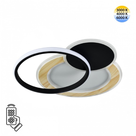 Светильник LED 80Вт 3000-6000К пульт ДУ Sonex PINE 7735/80L