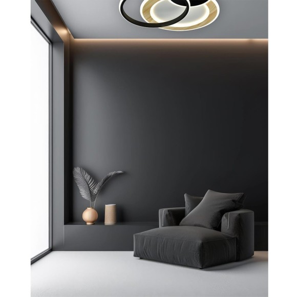 Светильник LED 80Вт 3000-6000К пульт ДУ Sonex PINE 7735/80L