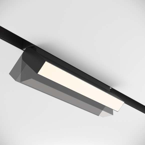 TR013-2-20W4K-B Трековый магнитный светодиодный светильник Maytoni Gravity CRI90+ 4000К 1600Лм 120° 20Вт