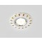 Точечный светильник Дизайн С Узором И Орнаментом Гипс D5540 W/YL