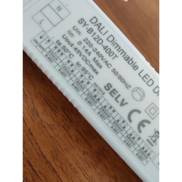 Драйвер DALI диммируемый д/модулей 07507х/07509х 7-12W Lightstar Lightstar 425040 Драйвер DALI диммируемый д/модулей 07507х/07509х 7-12W Lightstar Lightstar 425040