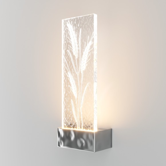 Хромированный светодиодный настенный светильник (бра) без выкл на корпусе LED 2W RA80 50лм 3000К Maytoni Ornate MOD318WL-L3CH3K Хромированный светодиодный настенный светильник (бра) без выкл на корпусе LED 2W RA80 50лм 3000К Maytoni Ornate MOD318WL-L3CH3K