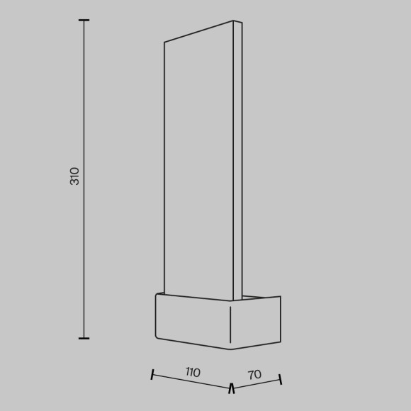 Хромированный светодиодный настенный светильник (бра) без выкл на корпусе LED 2W RA80 50лм 3000К Maytoni Ornate MOD318WL-L3CH3K Хромированный светодиодный настенный светильник (бра) без выкл на корпусе LED 2W RA80 50лм 3000К Maytoni Ornate MOD318WL-L3CH3K