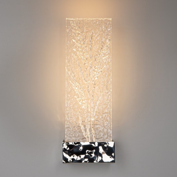 Хромированный светодиодный настенный светильник (бра) без выкл на корпусе LED 2W RA80 50лм 3000К Maytoni Ornate MOD318WL-L3CH3K Хромированный светодиодный настенный светильник (бра) без выкл на корпусе LED 2W RA80 50лм 3000К Maytoni Ornate MOD318WL-L3CH3K